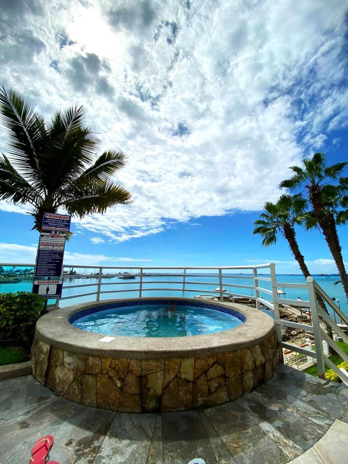 Acogedor Departamento Con Playa Privada Apartamento Salinas  Exterior foto